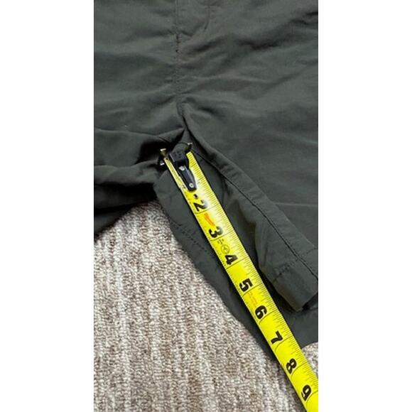 Eddie Bauer Sport Quick-Dry Nylon Shorts Army Green Adjustable Waist Women’s 6 - Picture 3 of 11